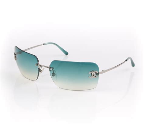 chanel 4017d sunglasses|CHANEL Teal Blue Gradient Lens Crystal Rhinestone CC .